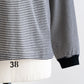 【AGE OLD】Narrow Pitch Border Tee