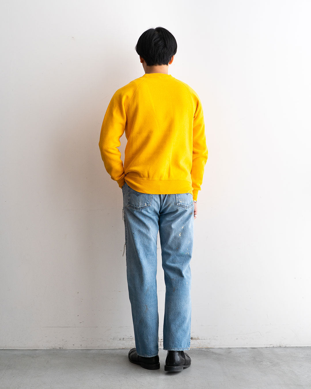 【VINTAGE】80-90s The Crew Neck Sweat "EastFairmont"