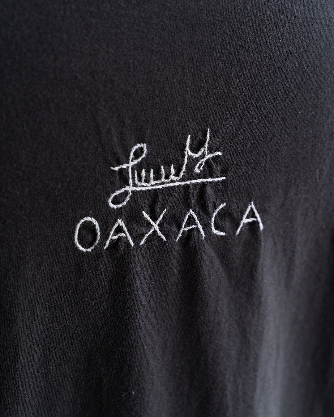 【Oaxaca × City Lights Bookstore】Hand Embroidered L/S T-shirts
