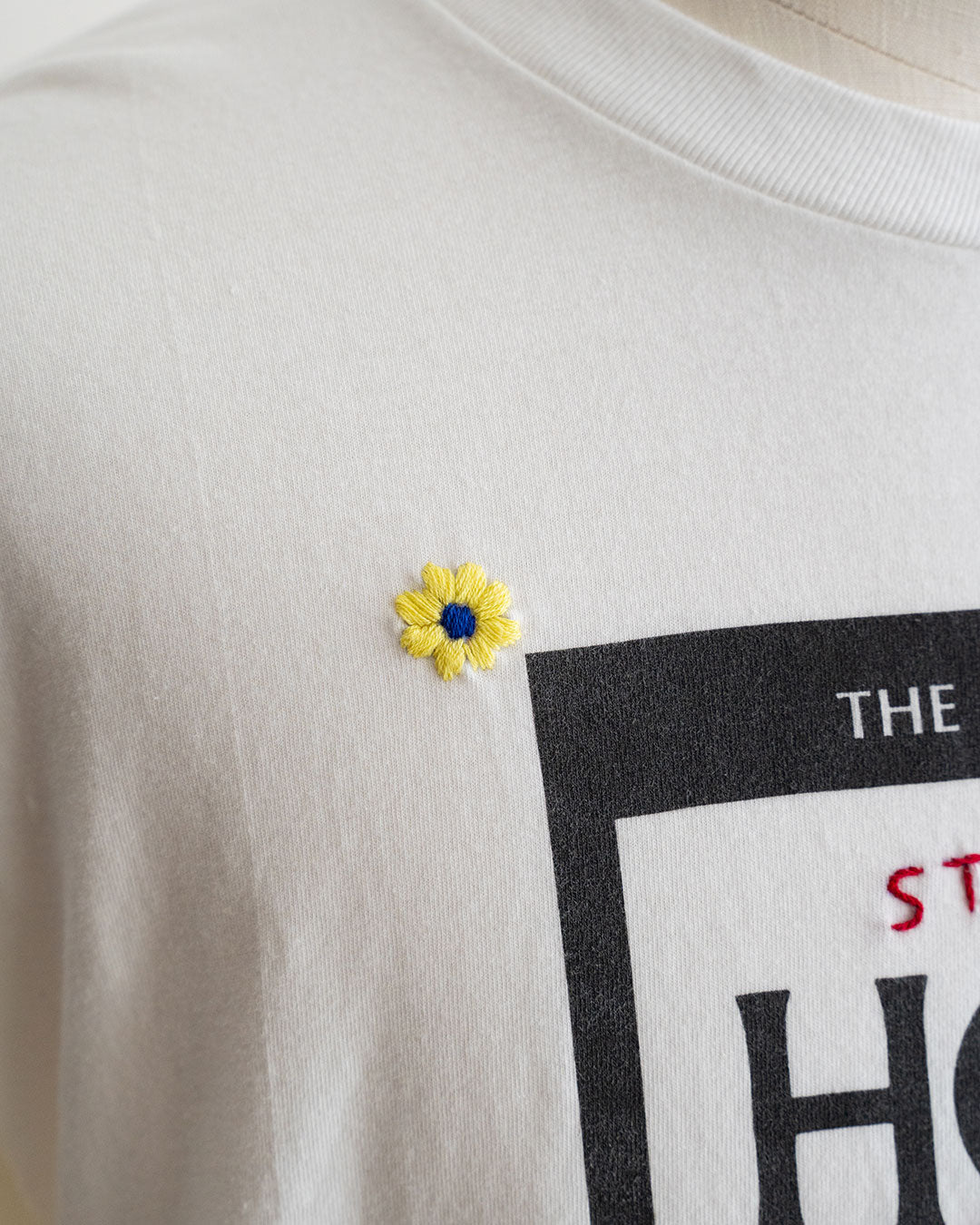 【Oaxaca × City Lights Bookstore】Hand Embroidered L/S T-shirts