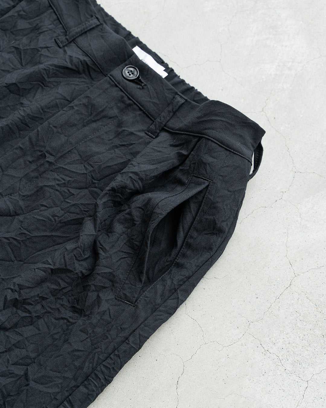 【STILL BY HAND】1 Tuck Crinkled Pants