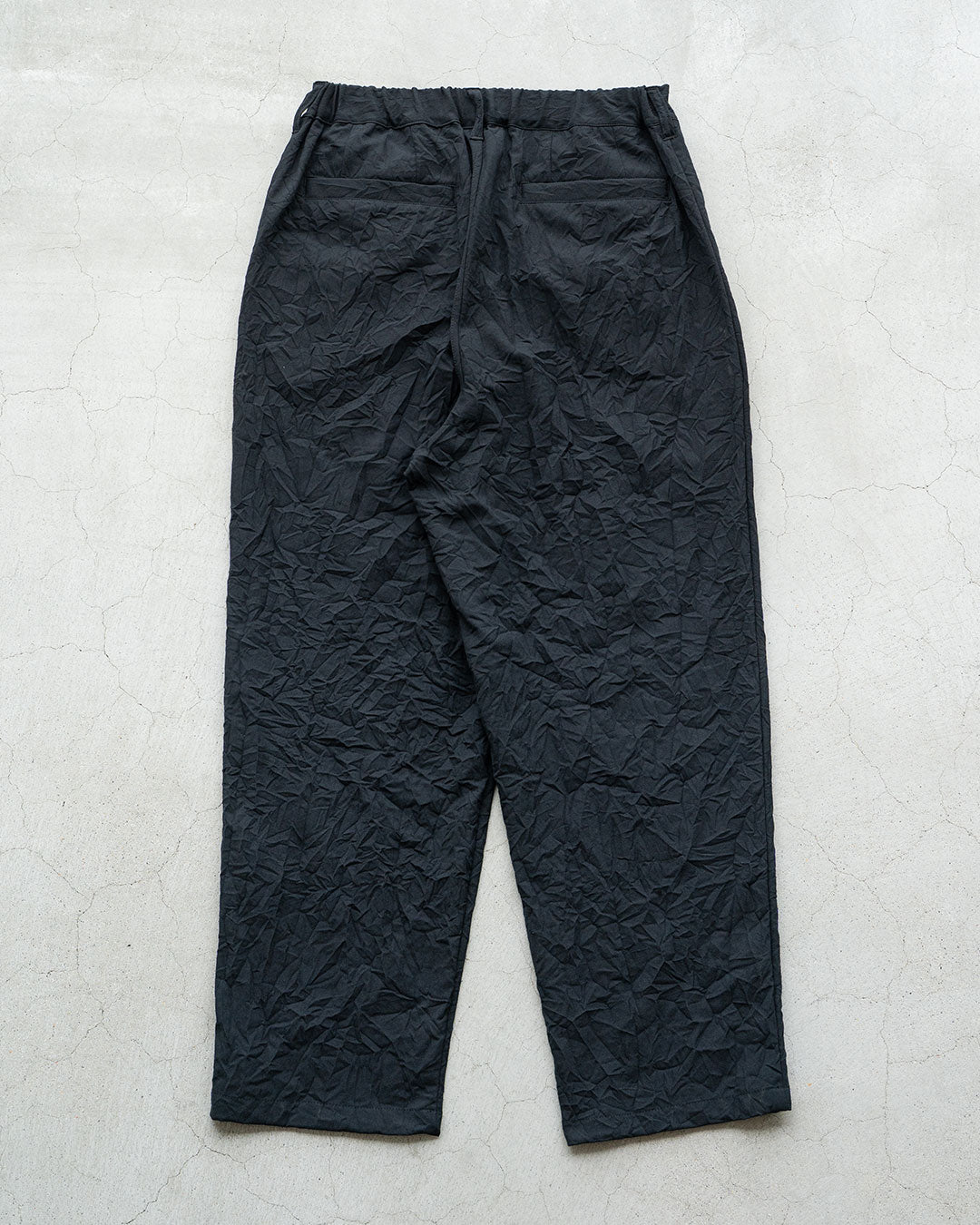【STILL BY HAND】1 Tuck Crinkled Pants