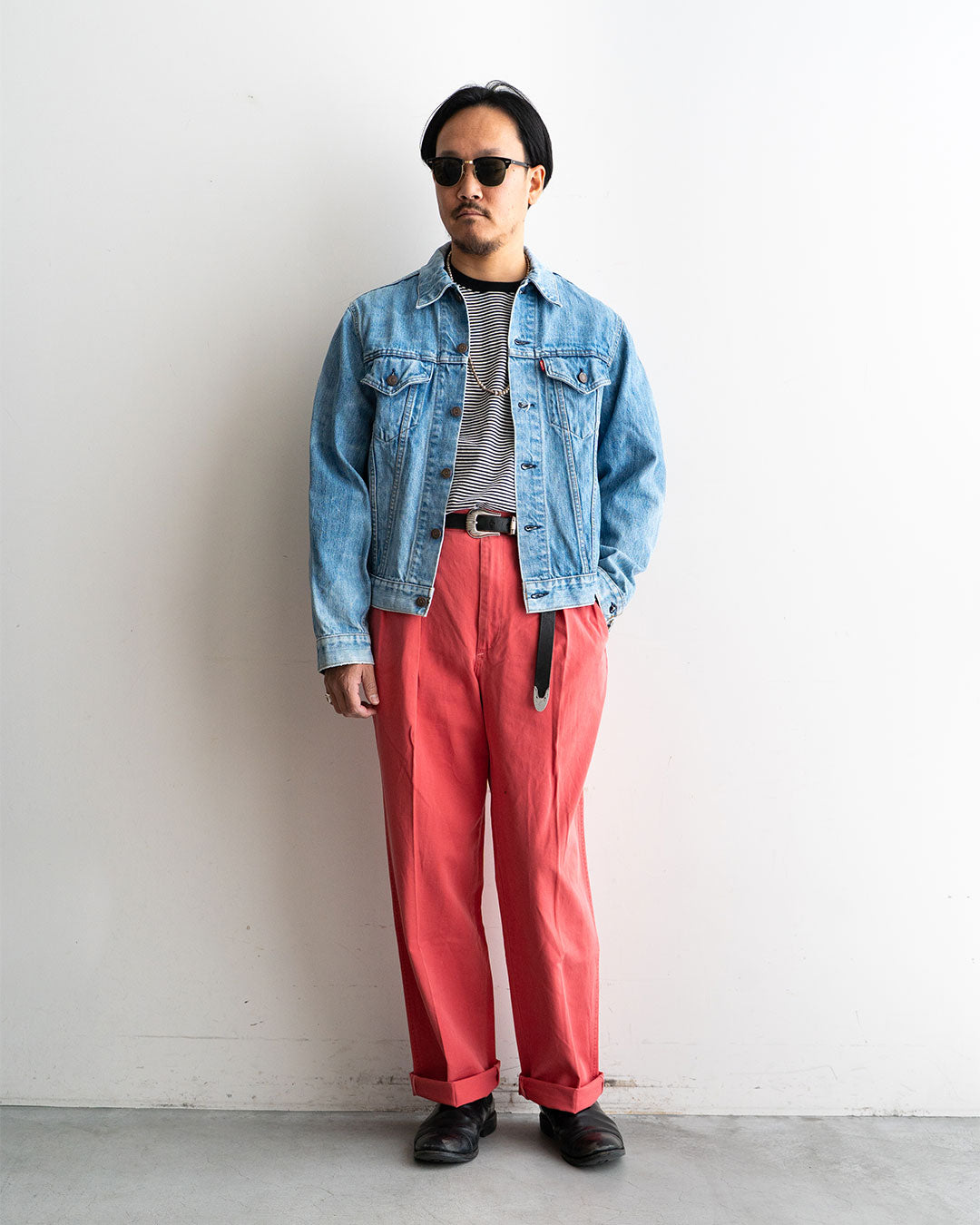 【VINTAGE】70s Levis 70505 Denim Jacket ”Good Size & Good Fade” ④