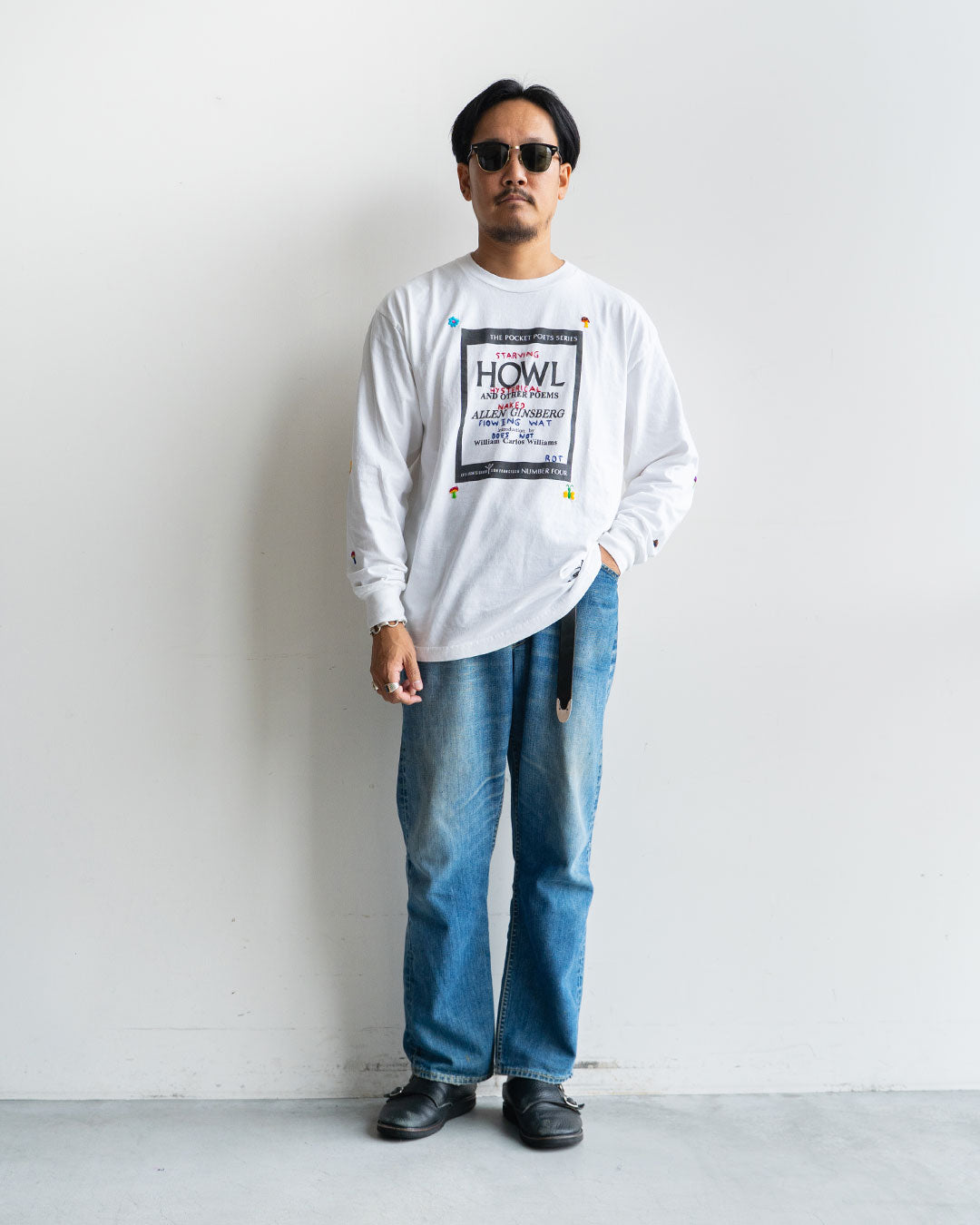 モデル 身長175cm　体重69kg / 着用サイズ 　L