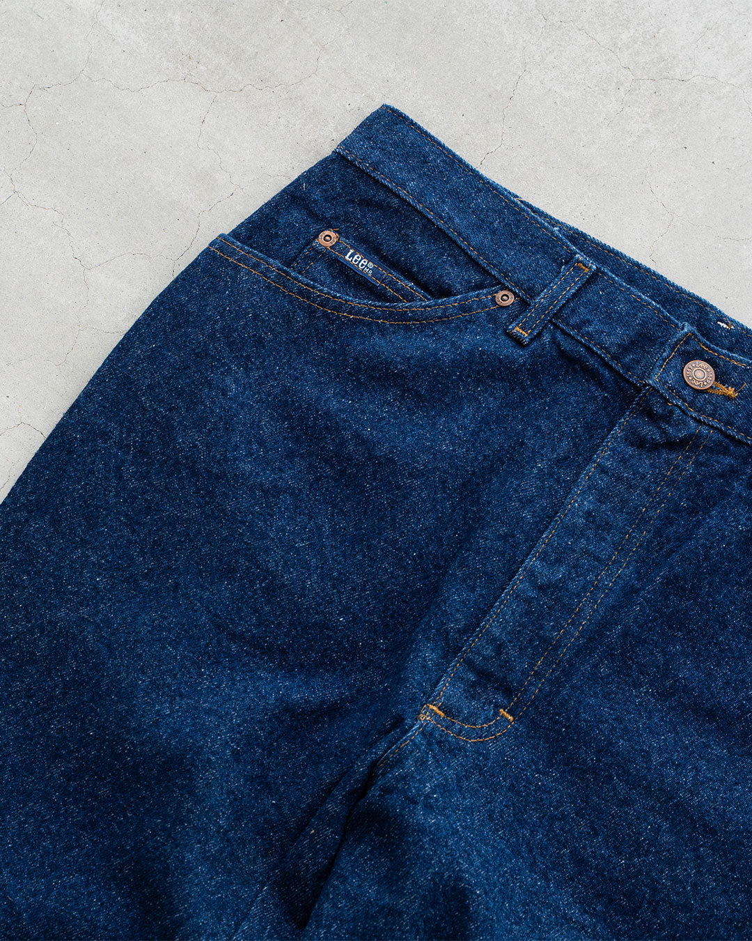 【DEADSTOCK】80-90s Lee 202 Bootcut Denim Pants “Made In USA”