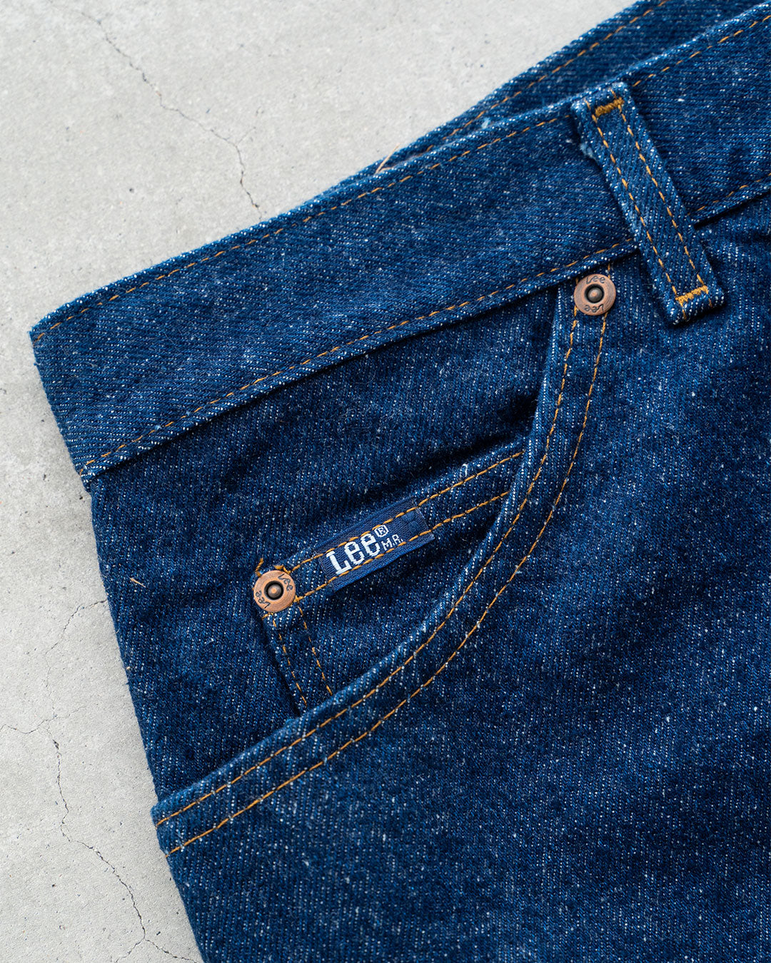 【DEADSTOCK】80-90s Lee 202 Bootcut Denim Pants “Made In USA”