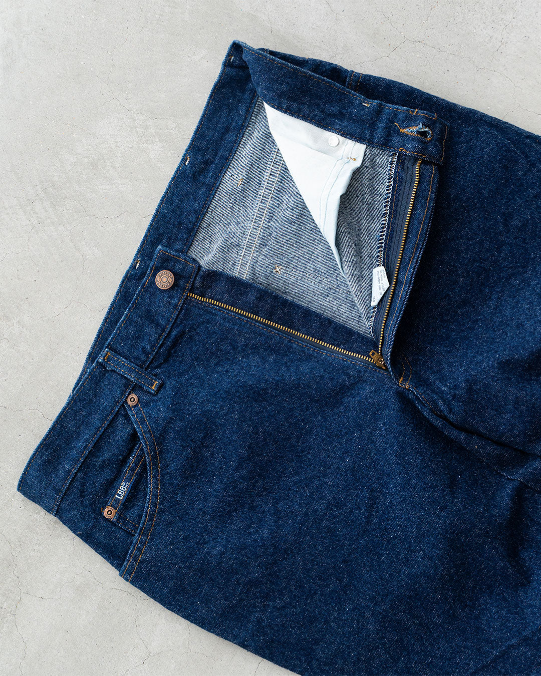 【DEADSTOCK】80-90s Lee 202 Bootcut Denim Pants “Made In USA”