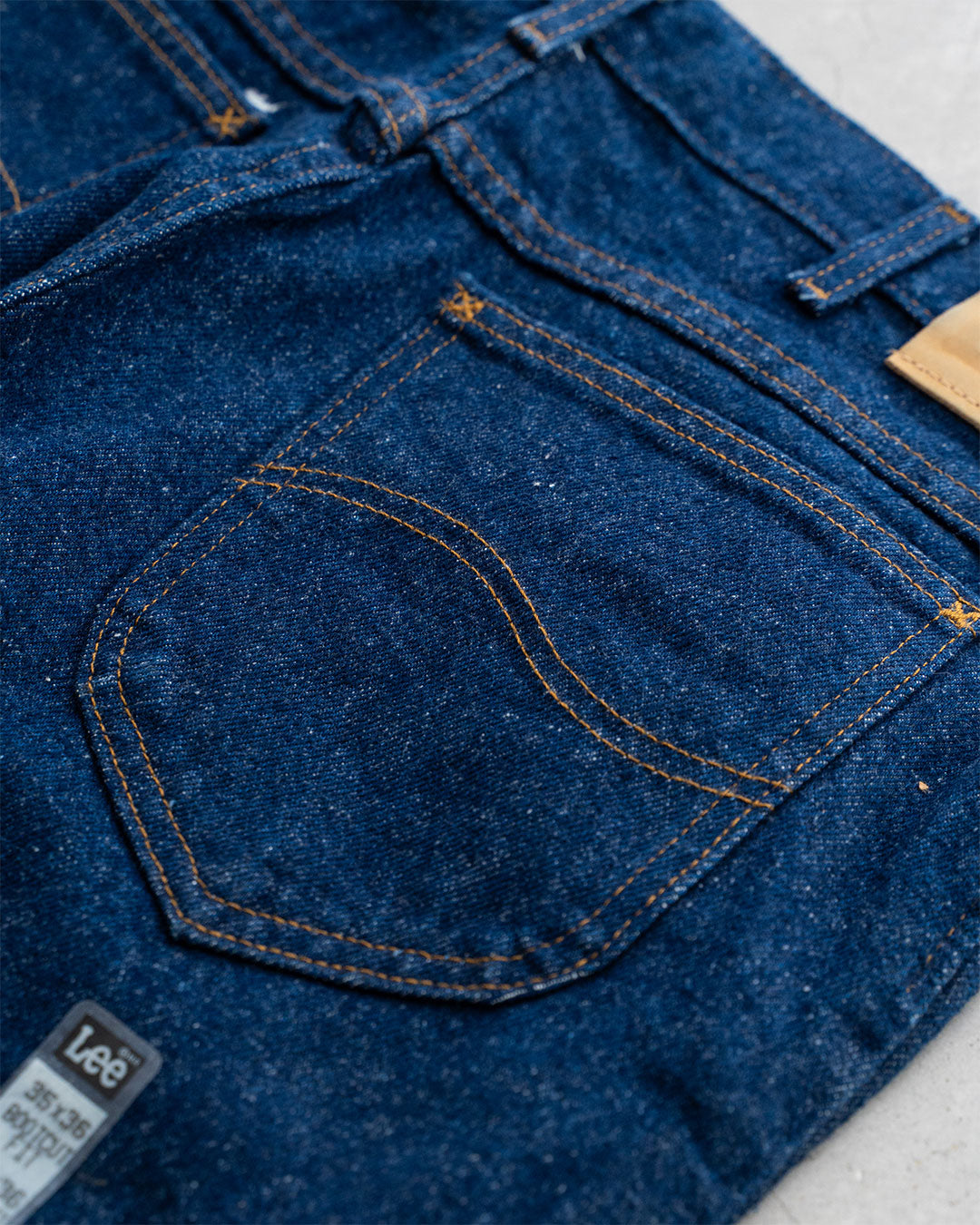 【DEADSTOCK】80-90s Lee 202 Bootcut Denim Pants “Made In USA”