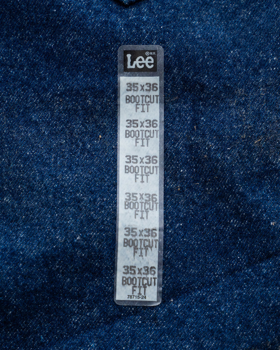 【DEADSTOCK】80-90s Lee 202 Bootcut Denim Pants “Made In USA”