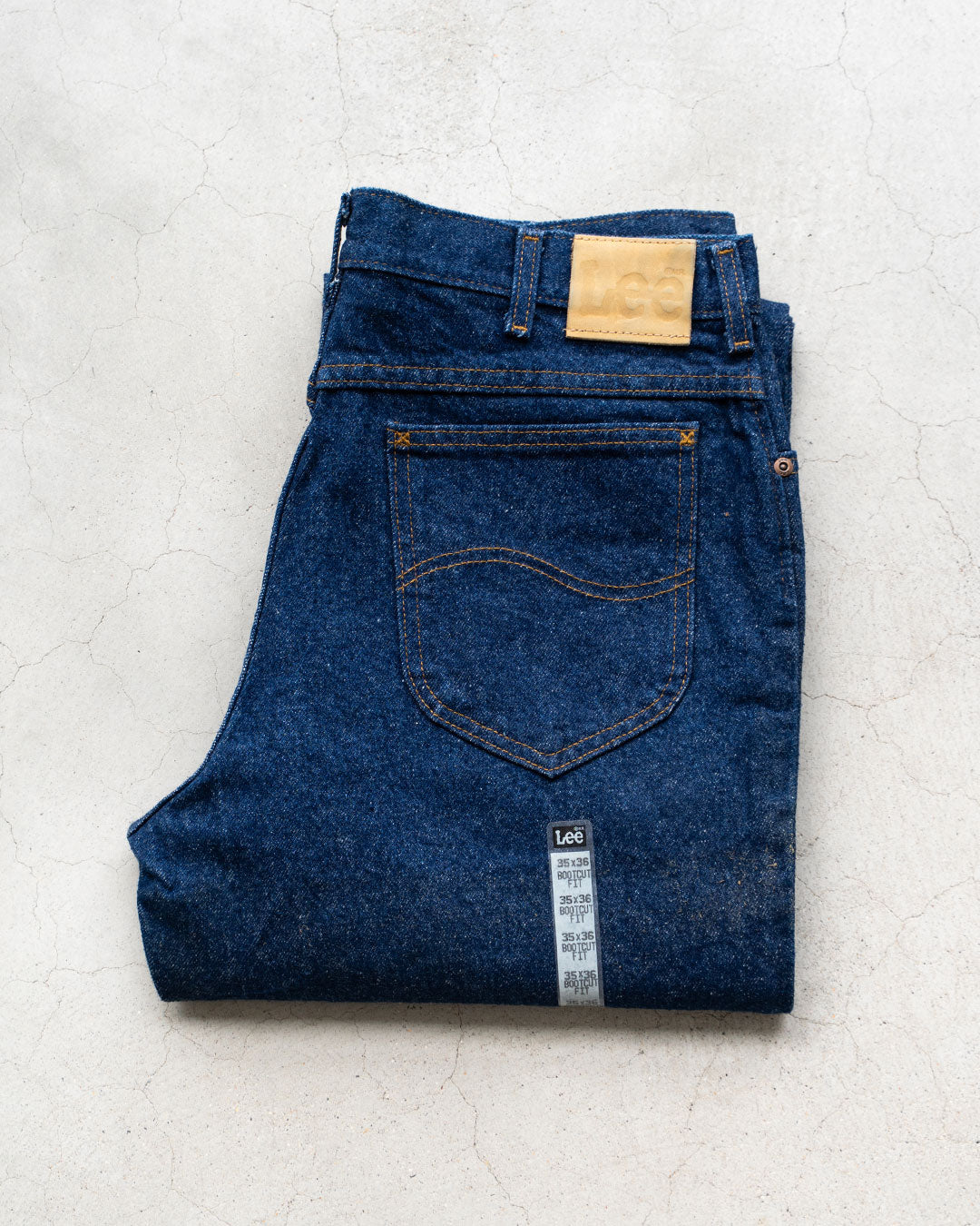 【DEADSTOCK】80-90s Lee 202 Bootcut Denim Pants “Made In USA”