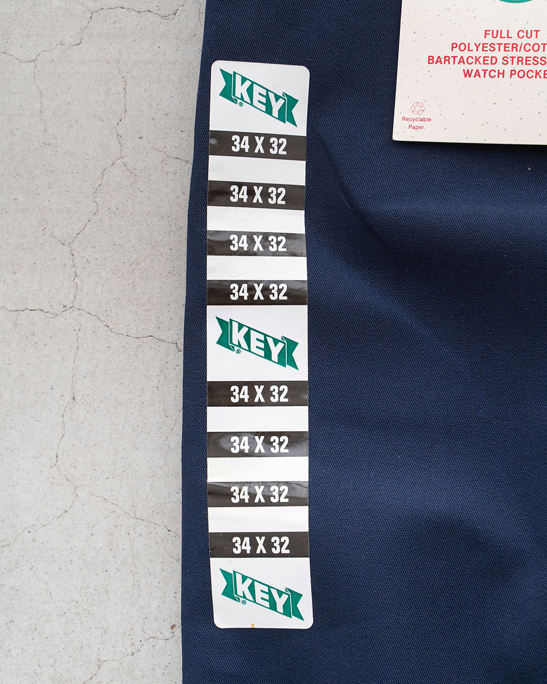 【DEADSTOCK】90s KEY Work Pants ”Made In USA”