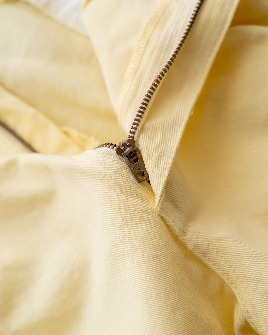 【DEADSTOCK】90-00s Duck Head Chino Shorts "Lemon"