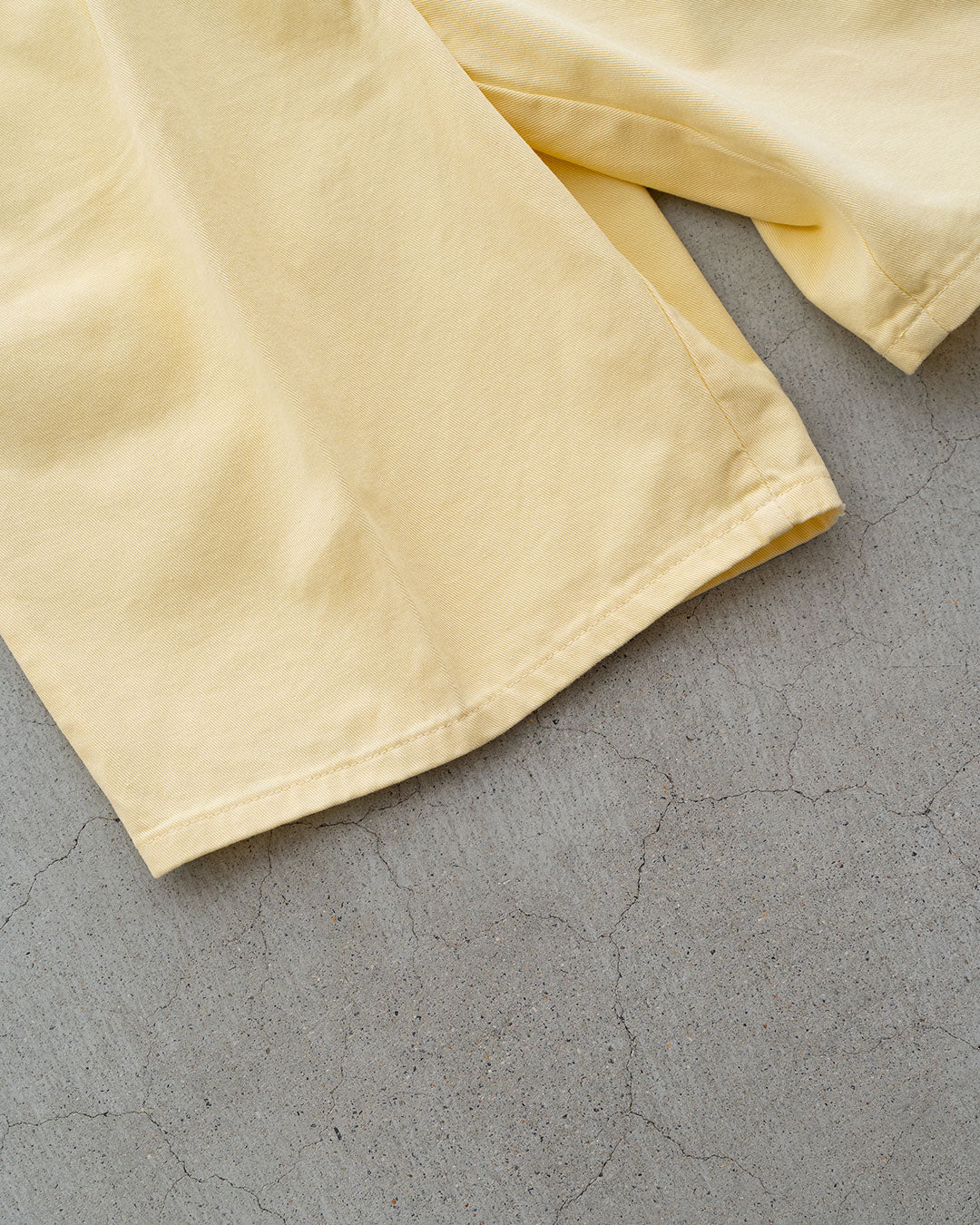 【DEADSTOCK】90-00s Duck Head Chino Shorts "Lemon"
