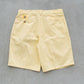 【DEADSTOCK】90-00s Duck Head Chino Shorts "Lemon"