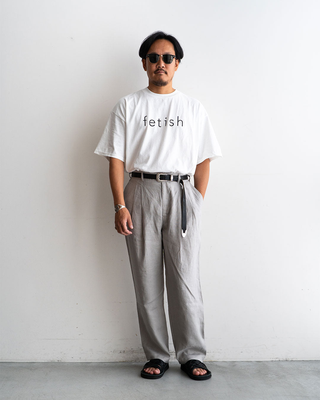 【DEADSTOCK】90-00s US "fetish" Good Print T-Shirts