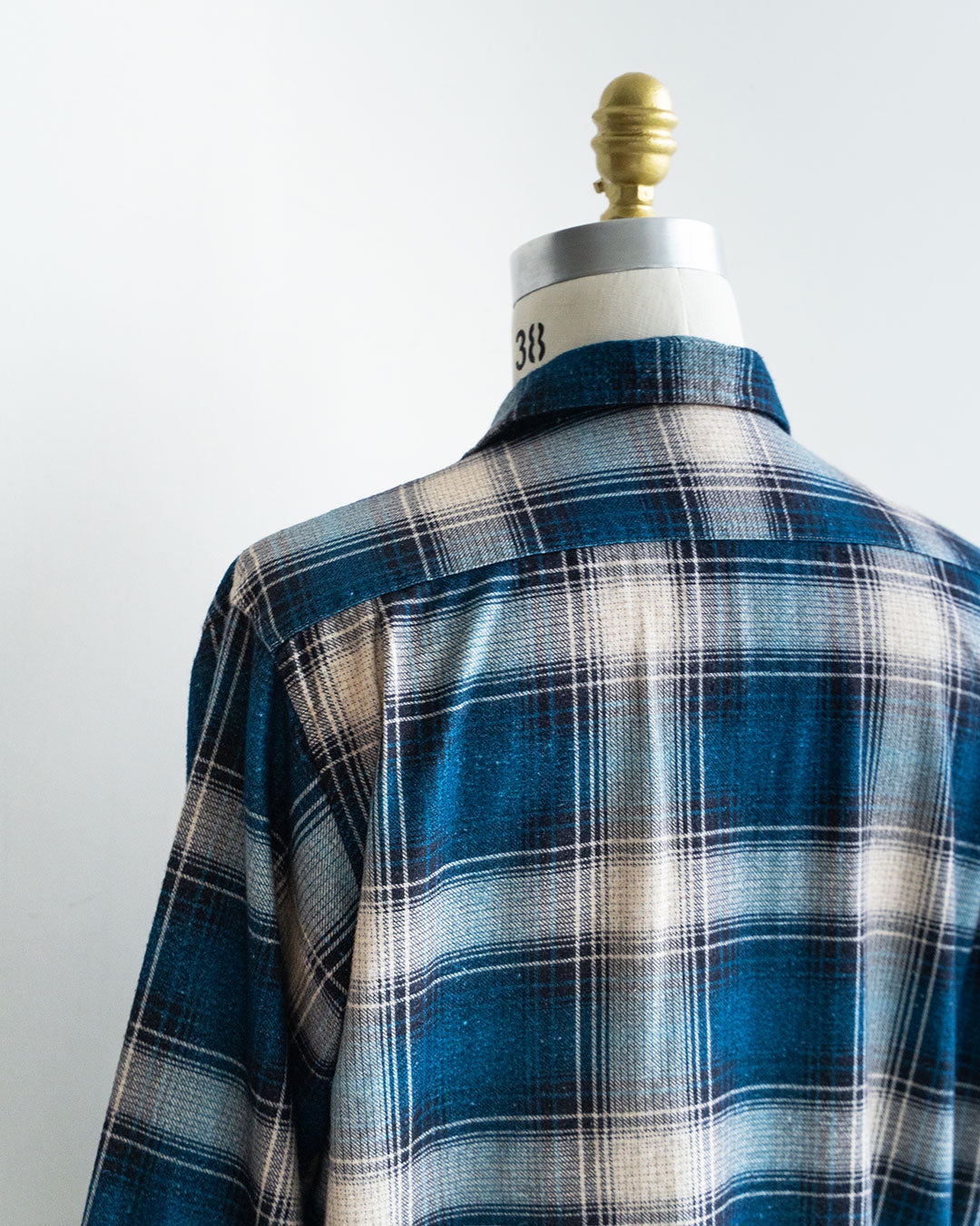 【TOWNCRAFT × FORT】60s Vintage Inspired Ombre Printed Flannel Shirt 『FORT EXCLUSIVE』