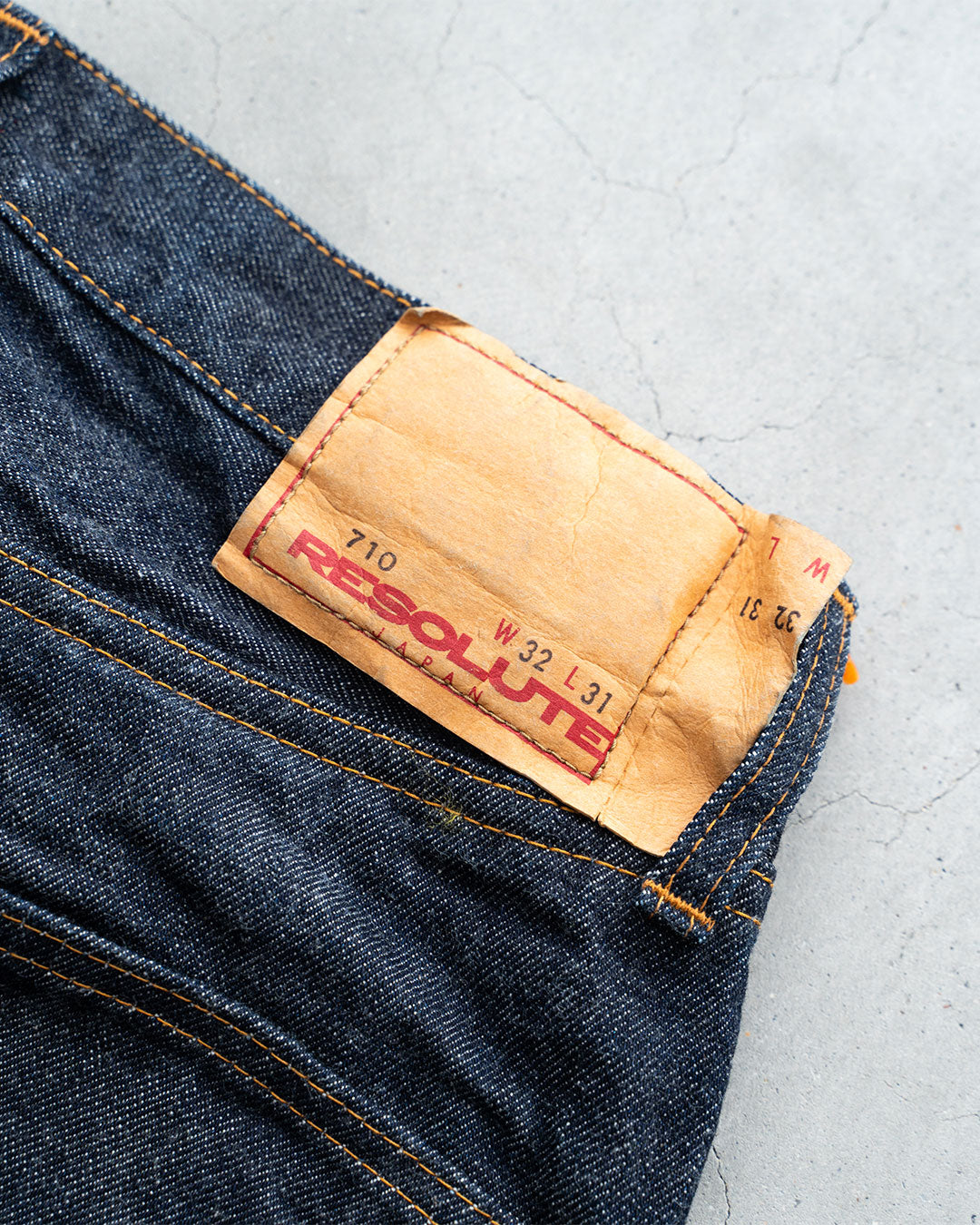 【RESOLUTE】710 “One Wash”