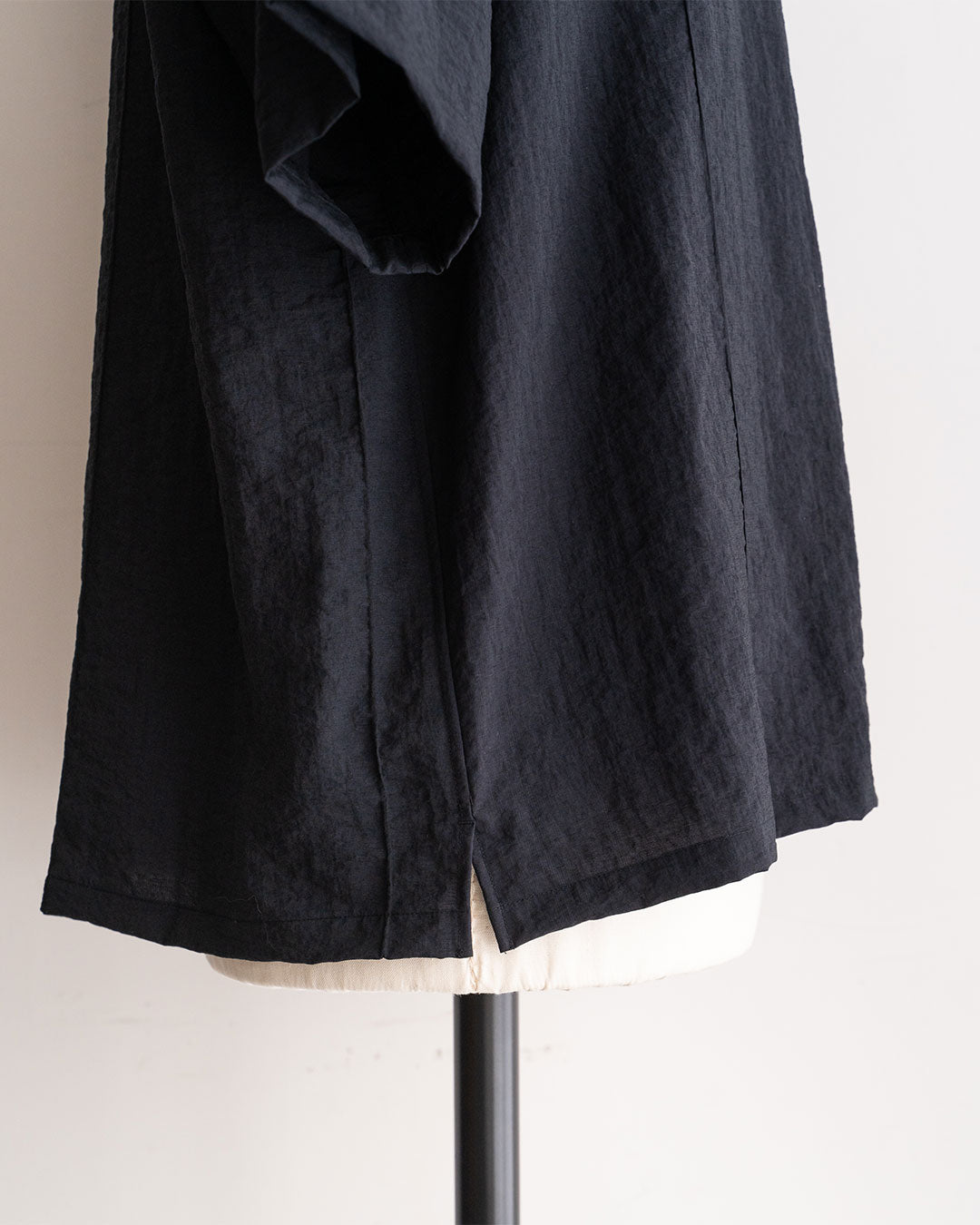 【STILL BY HAND】Pintuck Open Collar Shirt