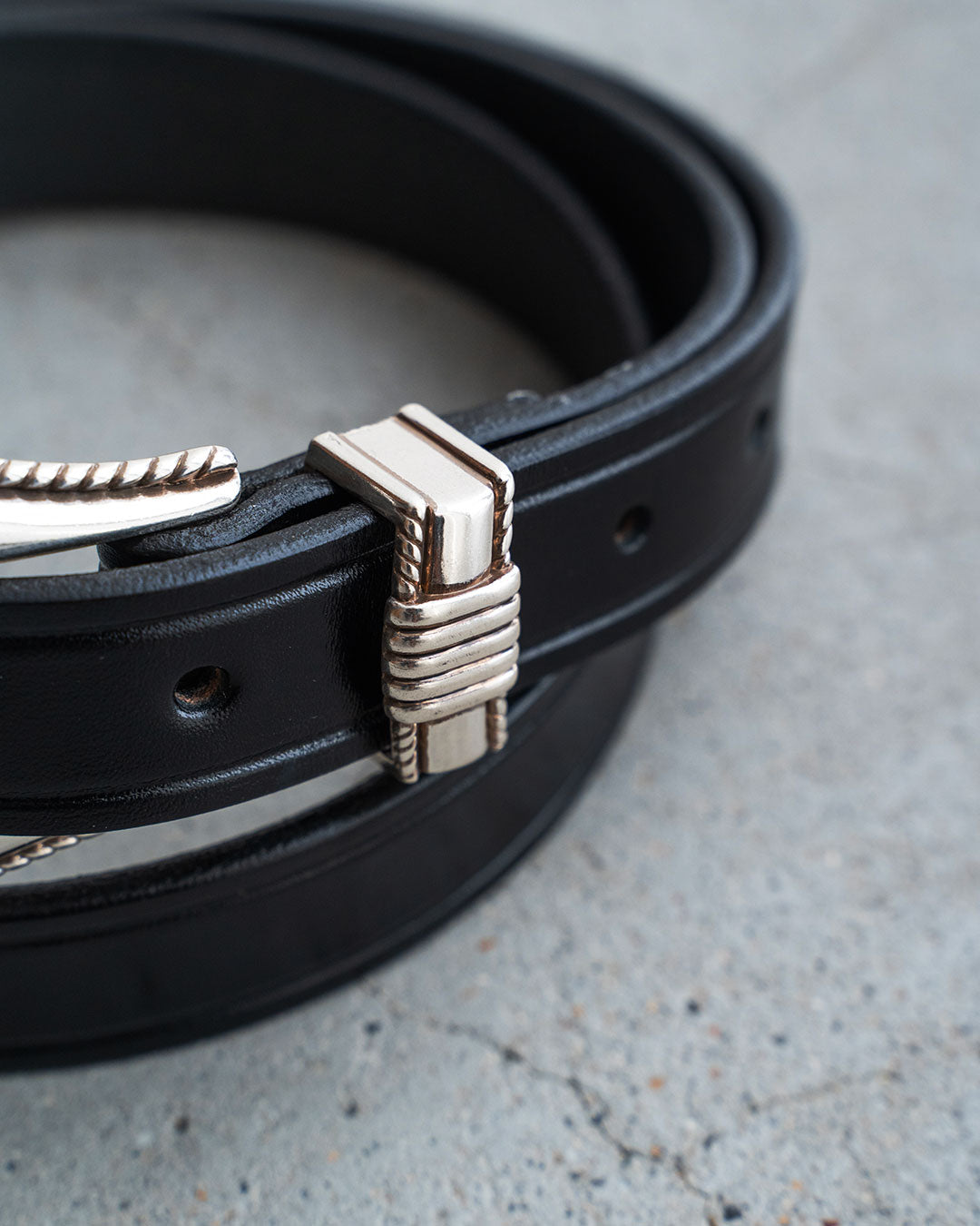 【MONITALY】Extended 1 Creased Belt 『Made In USA』