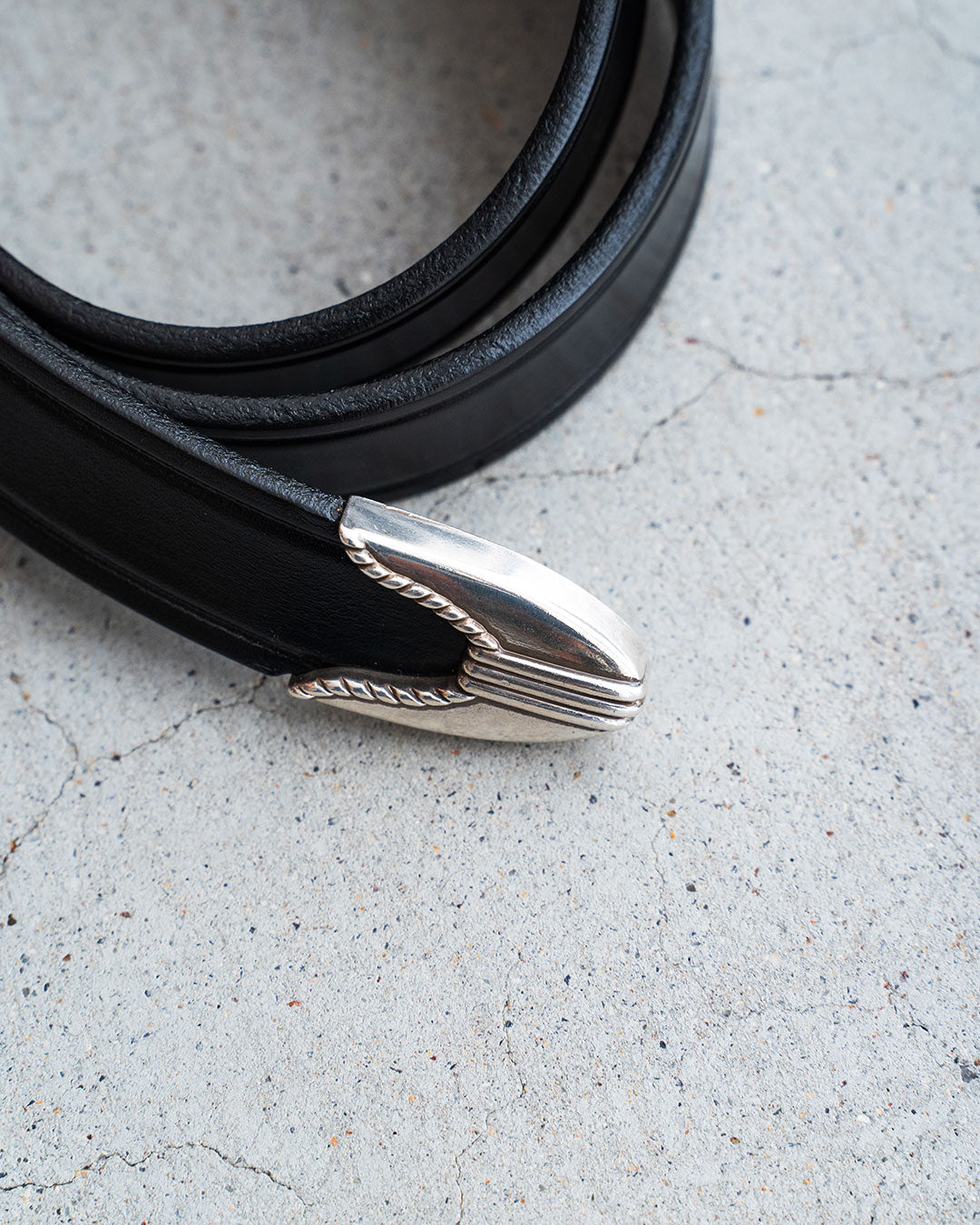 【MONITALY】Extended 1 Creased Belt 『Made In USA』