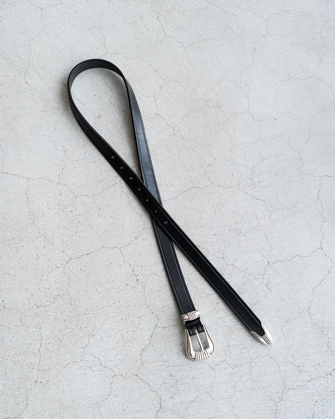 【MONITALY】Extended 1 Creased Belt 『Made In USA』