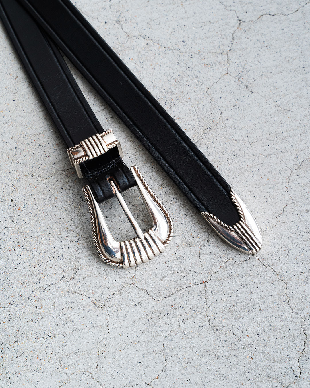 【MONITALY】Extended 1 Creased Belt 『Made In USA』