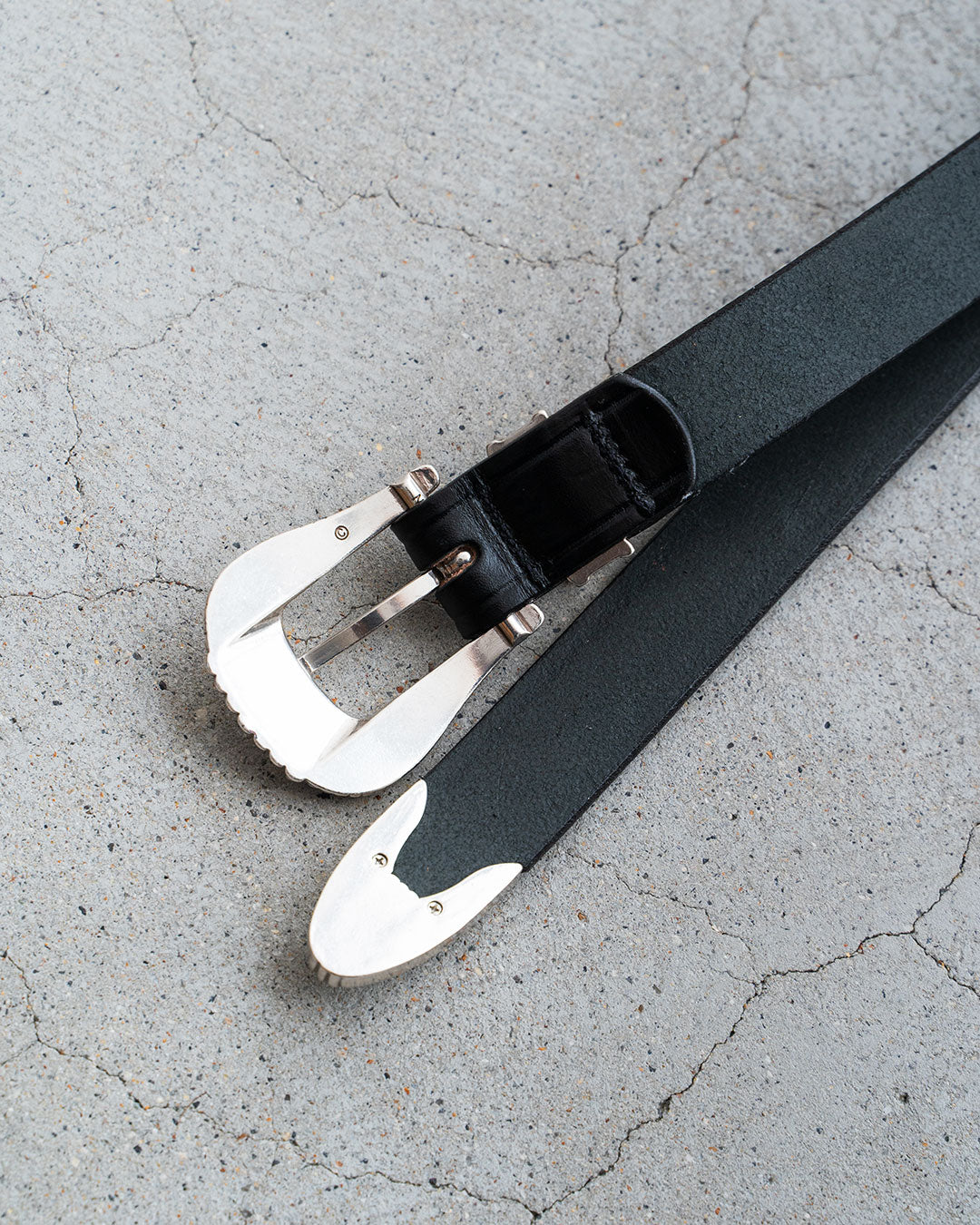 【MONITALY】Extended 1 Creased Belt 『Made In USA』