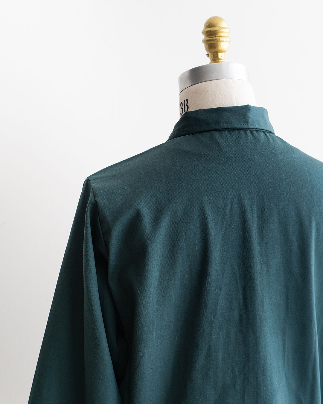 【DEADSTOCK】60-70s DETROIT OVERALLS 2Pocket Work Jacket  T/C Twill & Big Size 『Made In USA』
