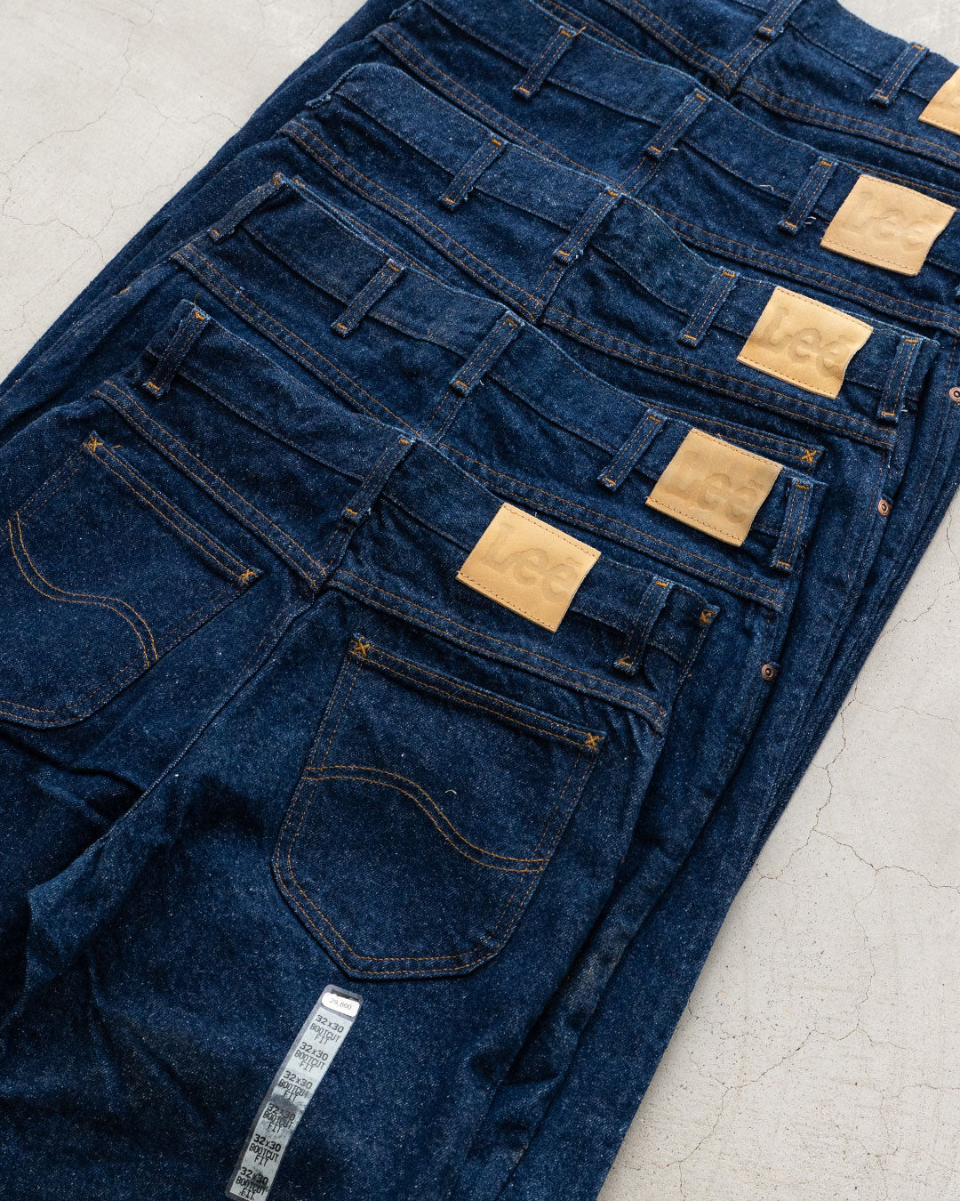 【DEADSTOCK】80-90s Lee 202 Bootcut Denim Pants “Made In USA”