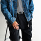【MONITALY】Extended 1 Creased Belt 『Made In USA』