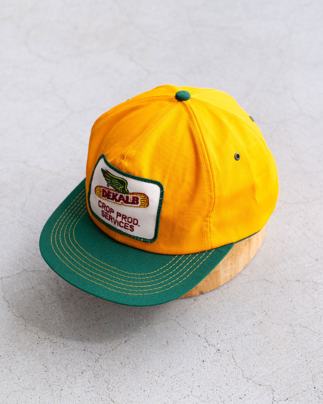 【VINTAGE】Used Good Cap ”DEKALB"