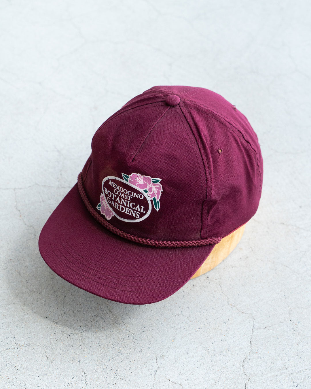 【VINTAGE】Used Good Cap ”Botanical Gardens"