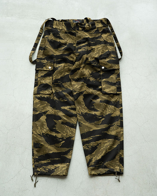 【Willow Pants】 P-036 Tiger Camo "Deadstock Fabric"