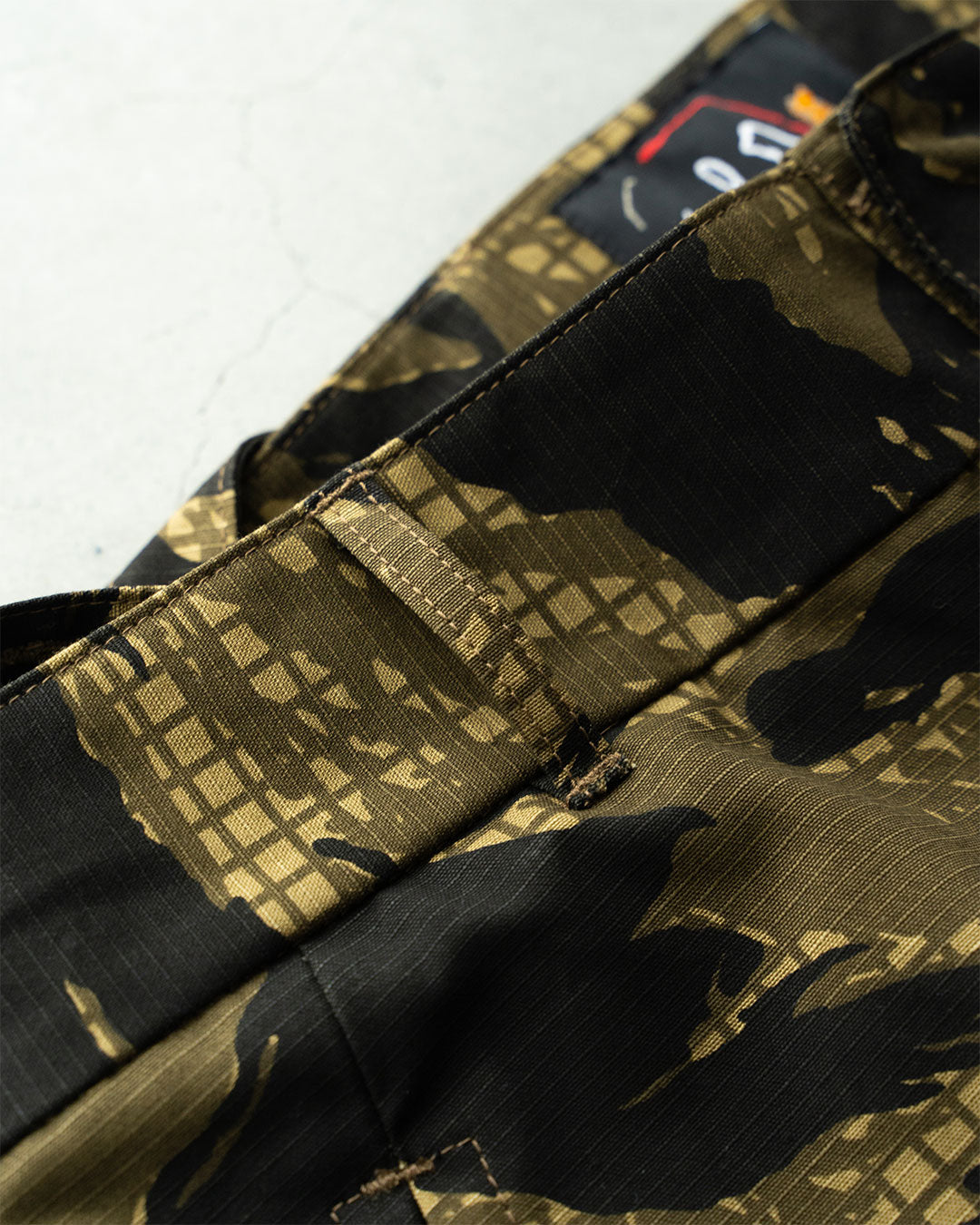 【Willow Pants】 P-036 Tiger Camo "Deadstock Fabric"