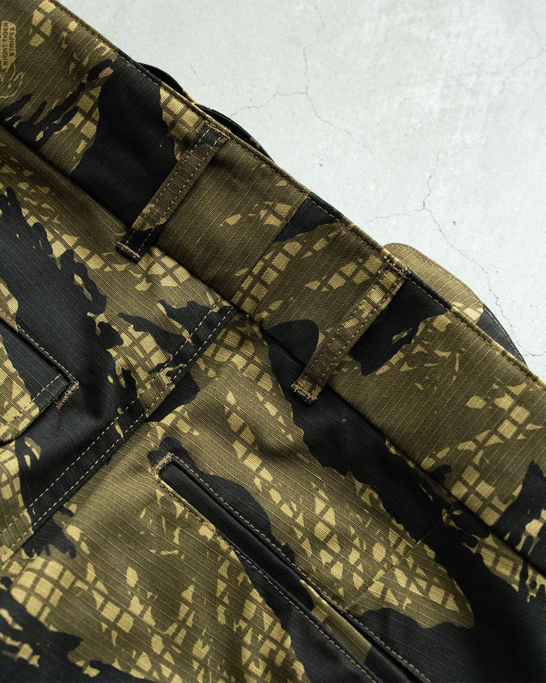 【Willow Pants】 P-036 Tiger Camo "Deadstock Fabric"