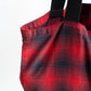 【HEXICO】Magazine Tote "Deadstock Ombre Check Fabrics"