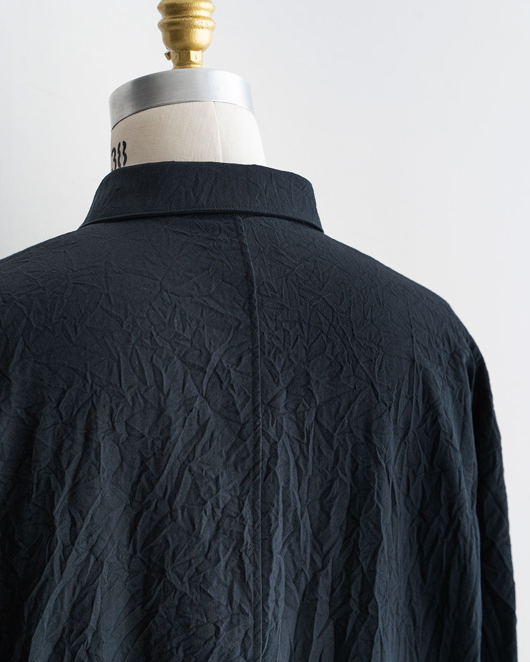 【STILL BY HAND】Crinkled Zip Up Blouson