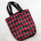 【HEXICO】Magazine Tote "Deadstock Tratan Check Fabrics"
