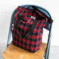 【HEXICO】Magazine Tote "Deadstock Tratan Check Fabrics"