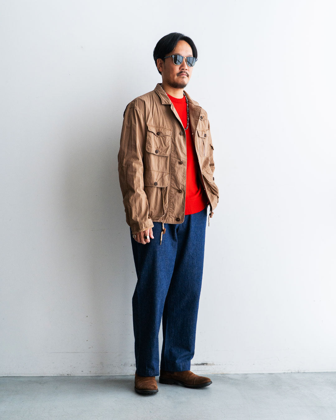 【AGE OLD】40s Style Work Trousers 『40s Reproduction 9.5oz Nep Denim』
