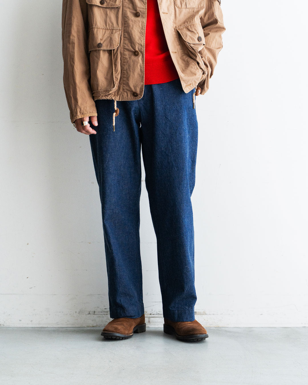 【AGE OLD】40s Style Work Trousers 『40s Reproduction 9.5oz Nep Denim』