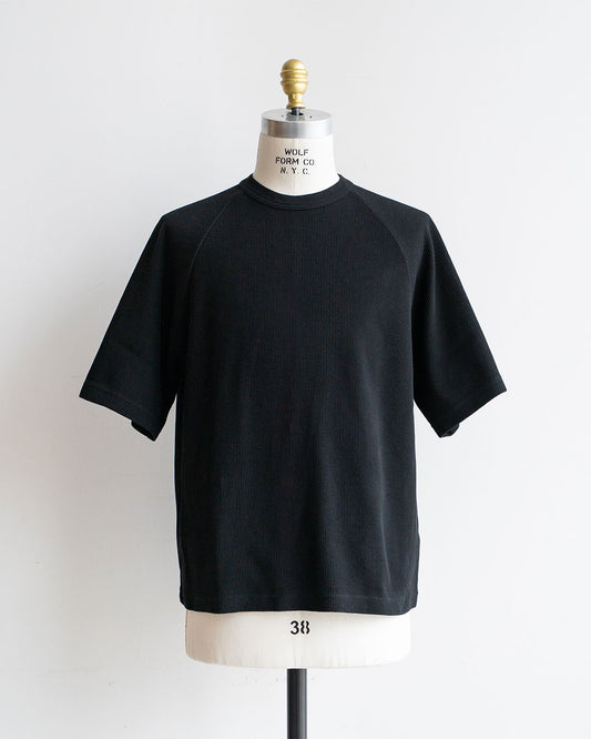 【Blurhms Rootstock】 Rought & Smooth Thermal Raglan Tee