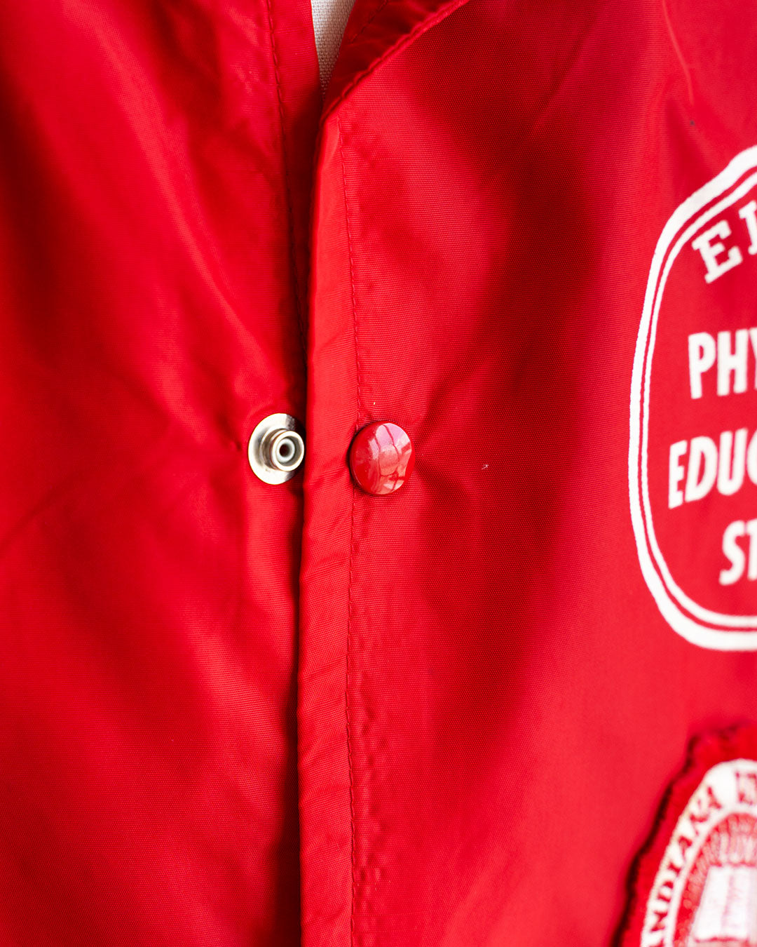 【VINTAGE】70s Pro-Knitwear Coach Jacket "AQUATICS"