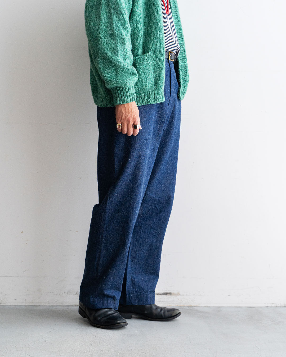 【AGE OLD】40s Style Work Trousers 『40s Reproduction 9.5oz Nep Denim』