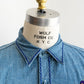 【Behind The River】Work Chambray Shirts『Hand Embroidery In Oaxaca Mexico』