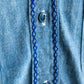 【Behind The River】Work Chambray Shirts『Hand Embroidery In Oaxaca Mexico』
