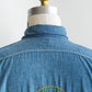 【Behind The River】Work Chambray Shirts『Hand Embroidery In Oaxaca Mexico』