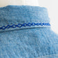 【Behind The River】Work Chambray Shirts『Hand Embroidery In Oaxaca Mexico』