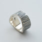 【THARU SILVER】Silver Ring "Tree Trunk Pattern"