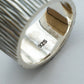 【THARU SILVER】Silver Ring "Tree Trunk Pattern"